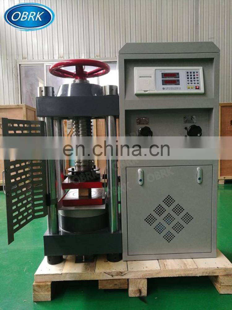 2000kn Used Concrete Compression Test Machine hydraulic compression testing machine