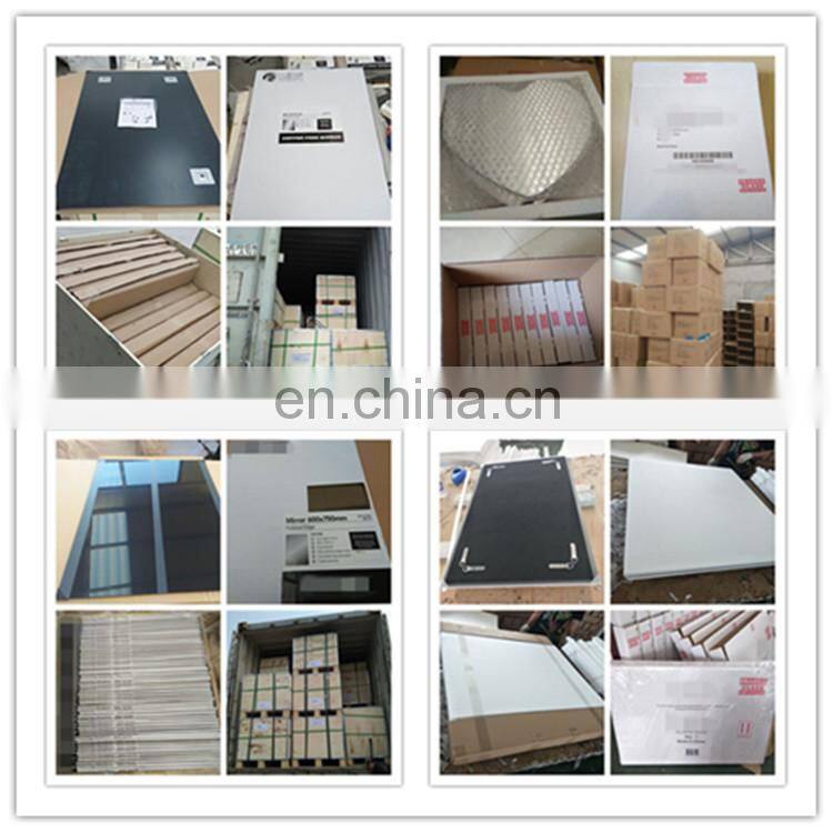 Small square mirror wall decoration