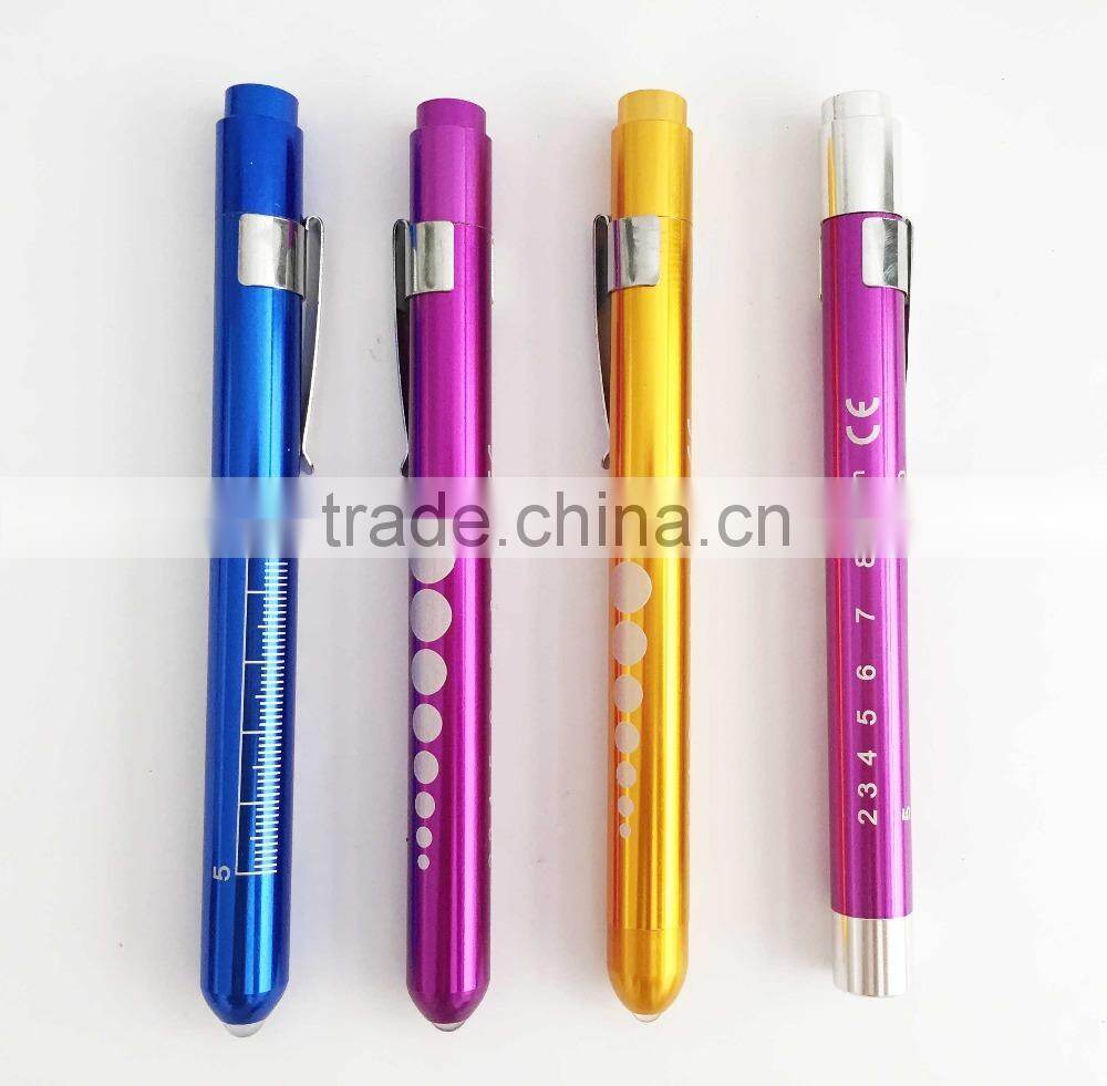 Promotion Wholesale Pocket Clip Warm White led medical pen light