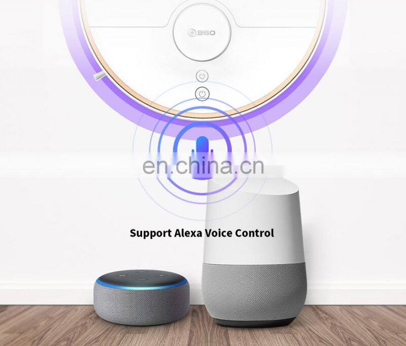 Global Version 360 S7 Home Aspirator Dust Collector 2000Pa Laser Navigation Ultra-Quiet Mooping & Sweeping Robot Vacuum Cleaner