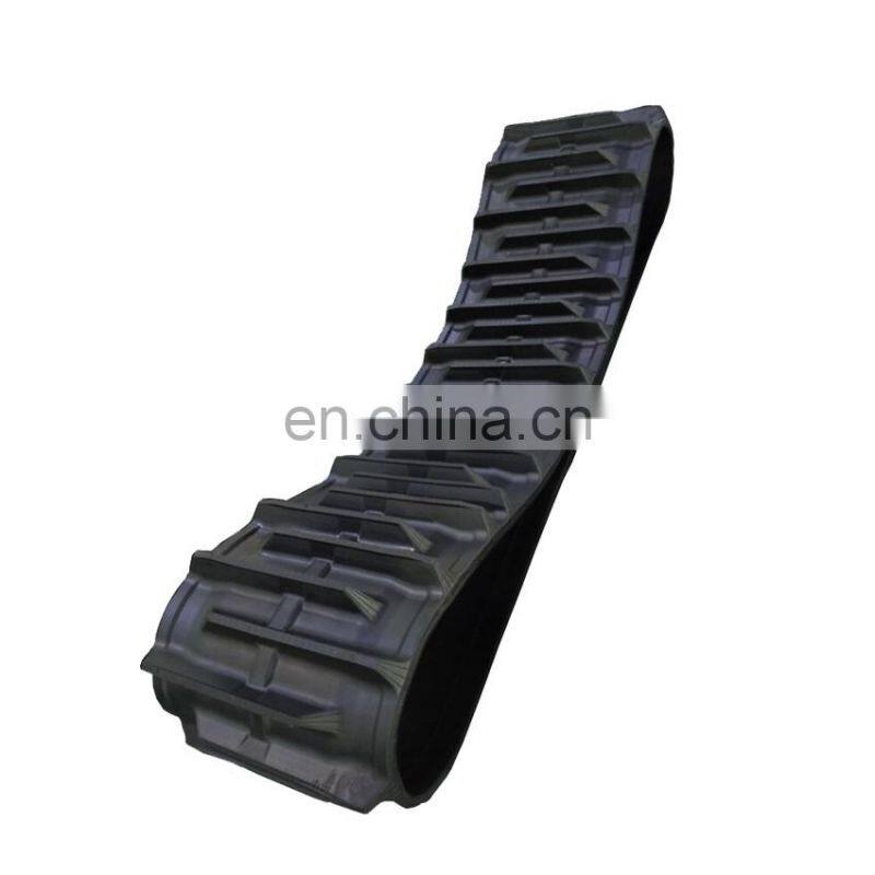 KH055N small excavator Rubber crawler Track 400X72.5X76