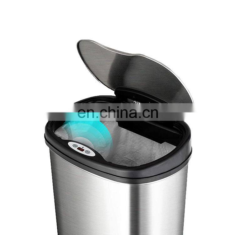 Factory price hot sale home sanitation square trash can