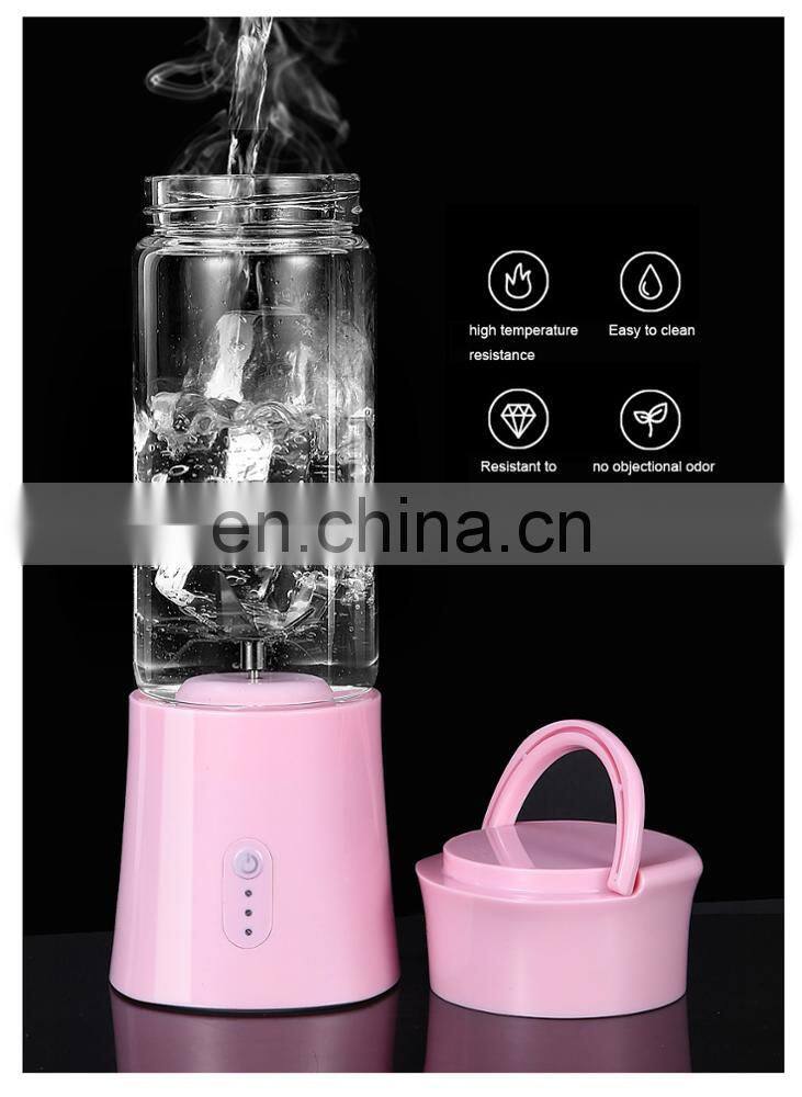 China Made New Design USB Fruit Juicer Maker Blender Rechargeable Portable Blender