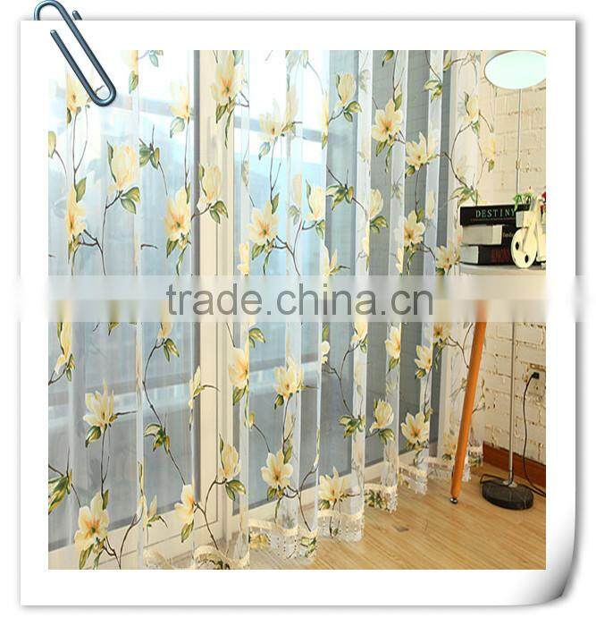 Jacquard curtain fabric and ready made curtain