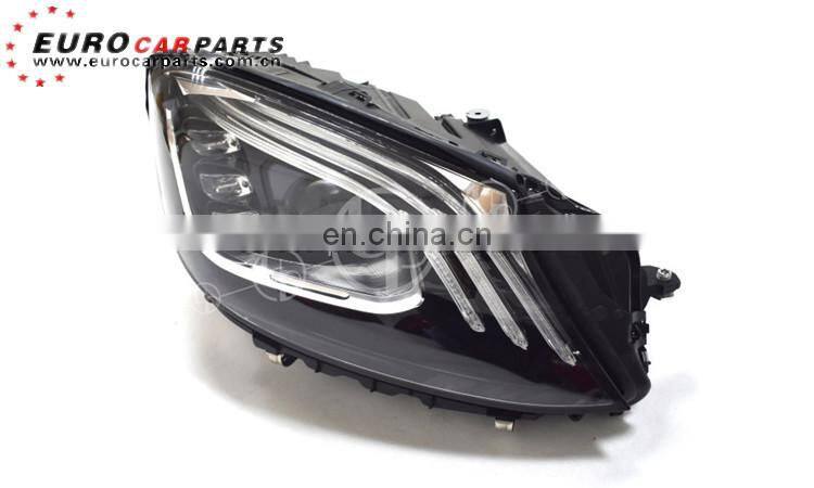 W222 head light fit for S-class 2014-2019year S63 head light with 3 colors S-class front light