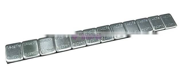 100 strips 5g 5+10 stick on wheel balancing weights KLISTERVIKTER