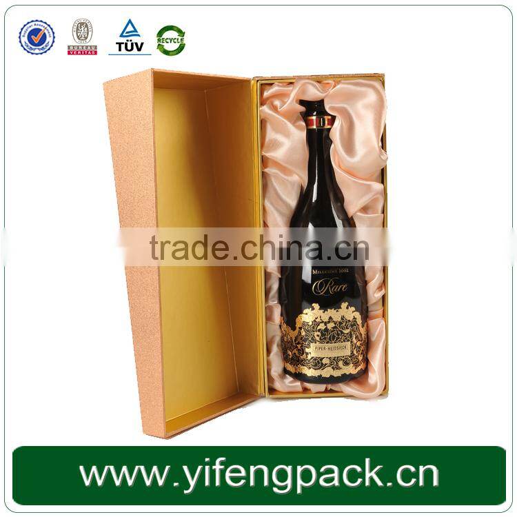 Four pack beer box cardboard,fashion packing Yifeng factory pack beer box