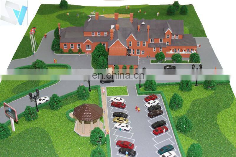 3d residential architectural design ,maquette architectural model