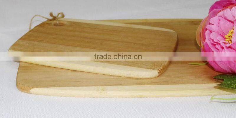 2 pcs bamboo board in factory bamboo cutting board