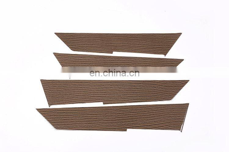 Sands Wood Grain Style Car Interior Door Decoration Panel Cover Trim For Land Rover Range Rover Velar 2017 2018 Car Accessories