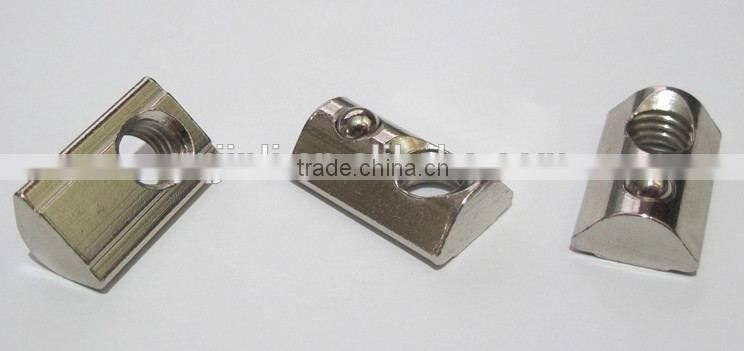 m6-40 m6-45 roll in t nuts with ball spring rivet nut raw cashew nut prices bolt nut