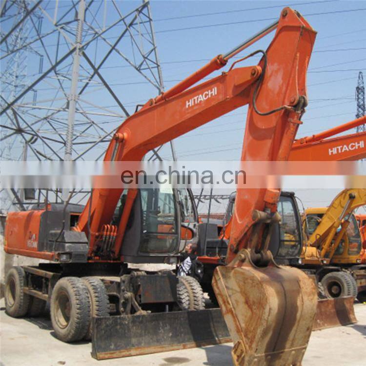 Original Japan Hitachi ZX160 wheel excavator on sale in Shanghai