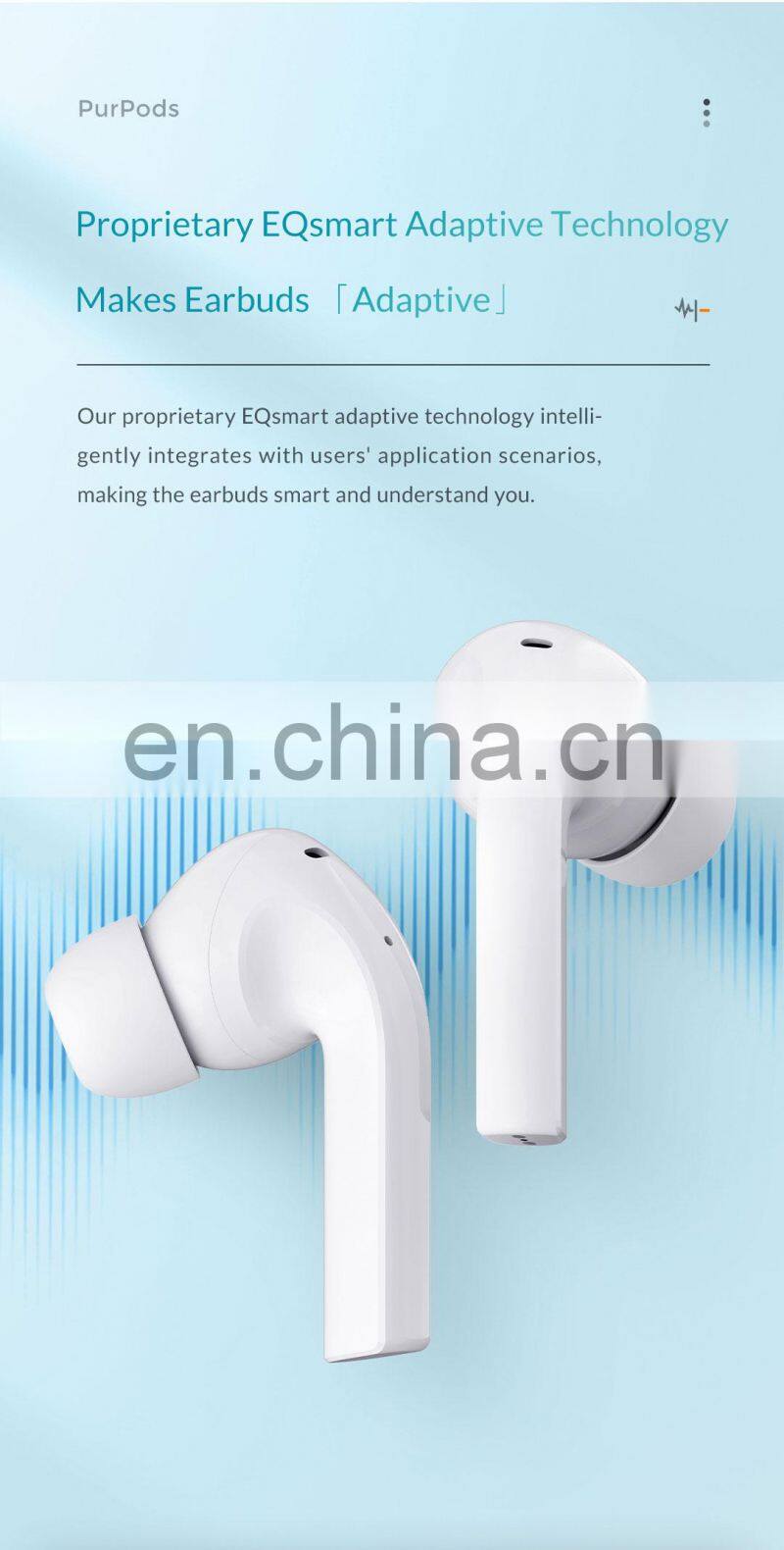 Mi Mijia PurPods True Wireless Earphones TWS Charge for 5 min Listen for 2 HRS