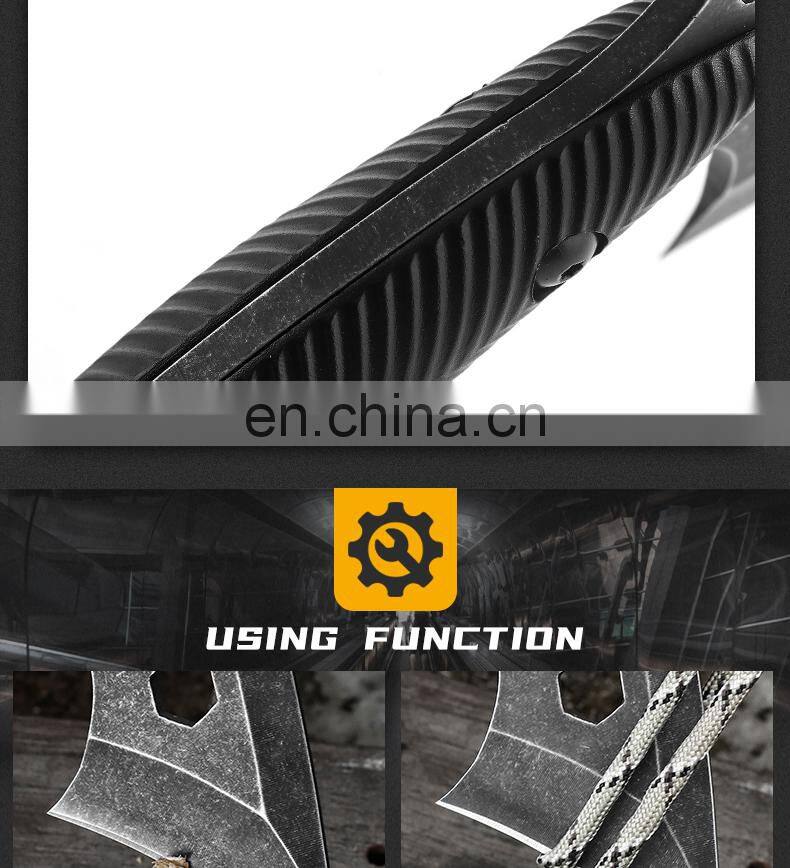New outdoor equipment tool axe multi-function field axe knife high hardness portable small axe manufacturer direct sale
