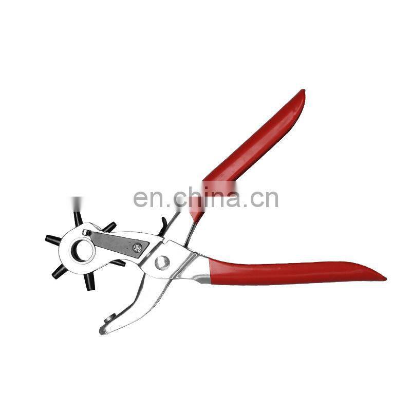 Leather Belt Hole Punch Plier Eyelet Puncher Revolve Sewing Machine Bag Setter Multi-function punch tool