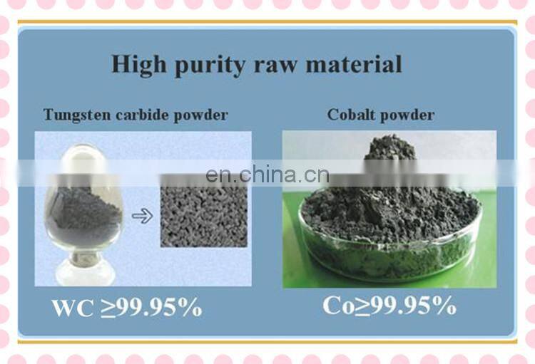 cutter carbide tungsten high quality cnc carbide rod sintered tungsten carbide blank