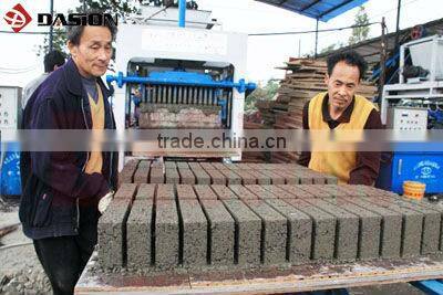 Advanced Quality hollow brick making machinery DS4-35 Block Machine Israel