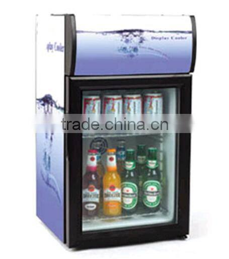 Single Door Beer Bottle Vertical Bar Fridge