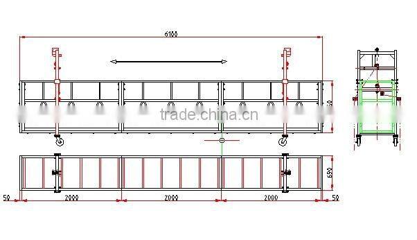 ZLP630 construction gondola