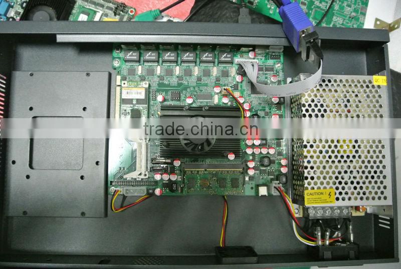 Industrial network PC with Atom D525 1.8G NM10 Chipset