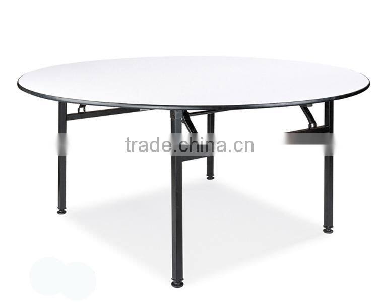 China factory supply wood folding table for canteen