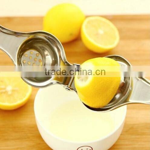Hot High Quality Stainless Steel Manual Citrus Lemon Juice Press for Lime and Small Orange