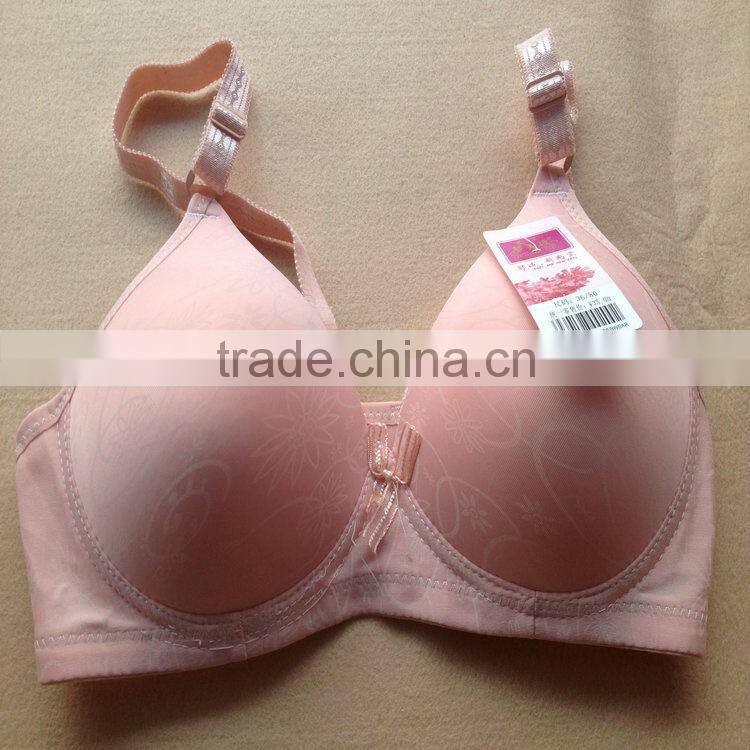 0.89USD 36-42C Cup High Quality Adjustable Fashional Ladies Sexy Bra Without Rim Inside, Fat Women Push Up Sexy Bra(gdwx201)