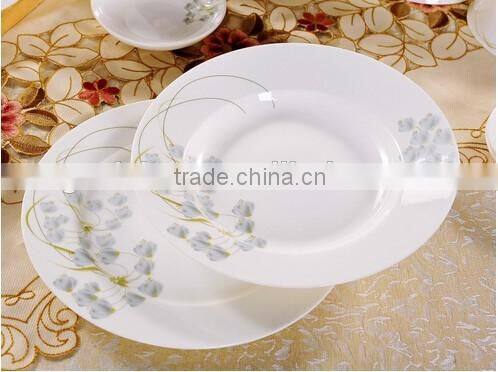 56 pcs dinner plates for restaurant