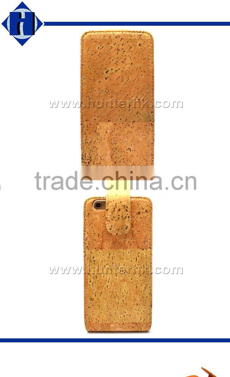 New Design Really Wooden Skin Flip Case For iPhone6