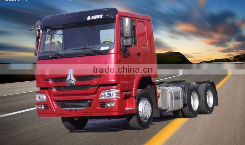 2015 hot sale cheap Howo tractor truck 6*4 336hp price list made in china