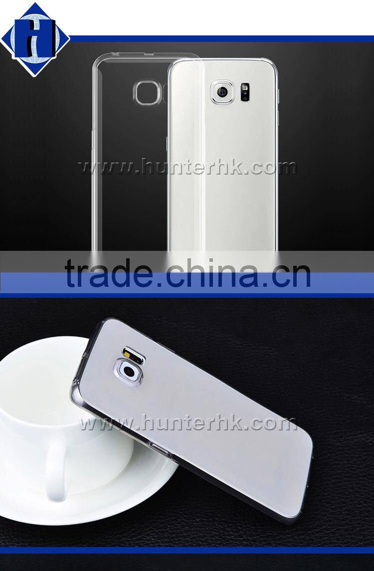 0.7mm Thin Full Clear TPU Gel Case For Samsung S6