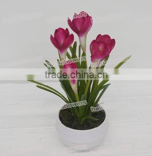 High quality handmade fabric cheap artificial Irish flower spring flower wholesale