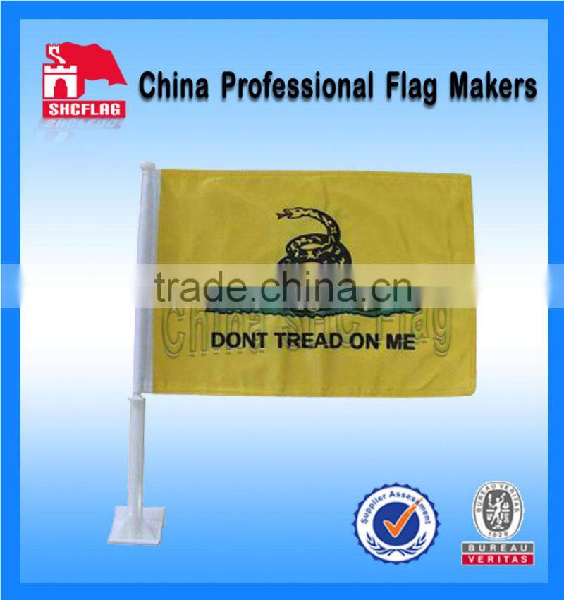Printing polyester colorful plastic sticks for car flags