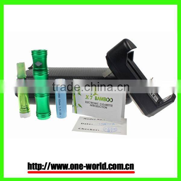 100% original kamry bamoo shape x7 ecig adjustable voltage by pressing led button