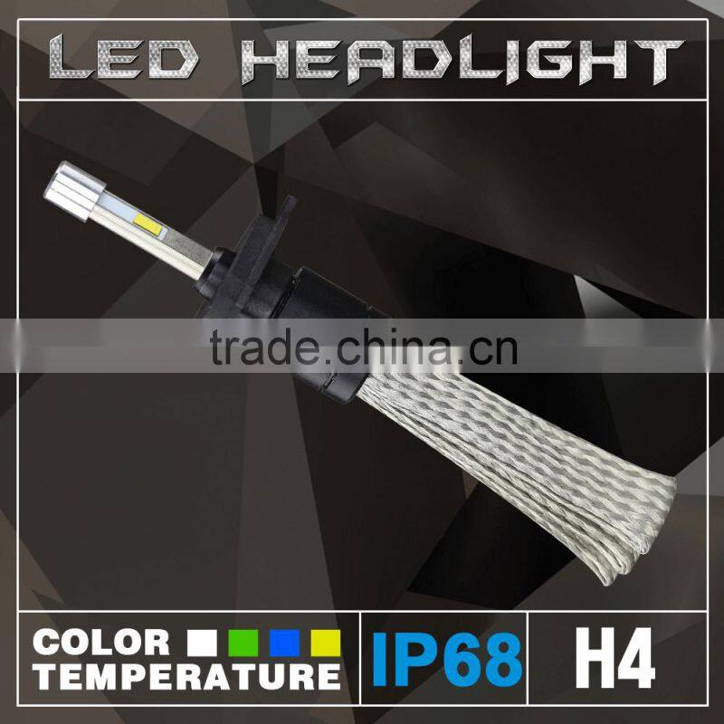 Driving Green LED Headlight Light High Beam Bulb Replacement