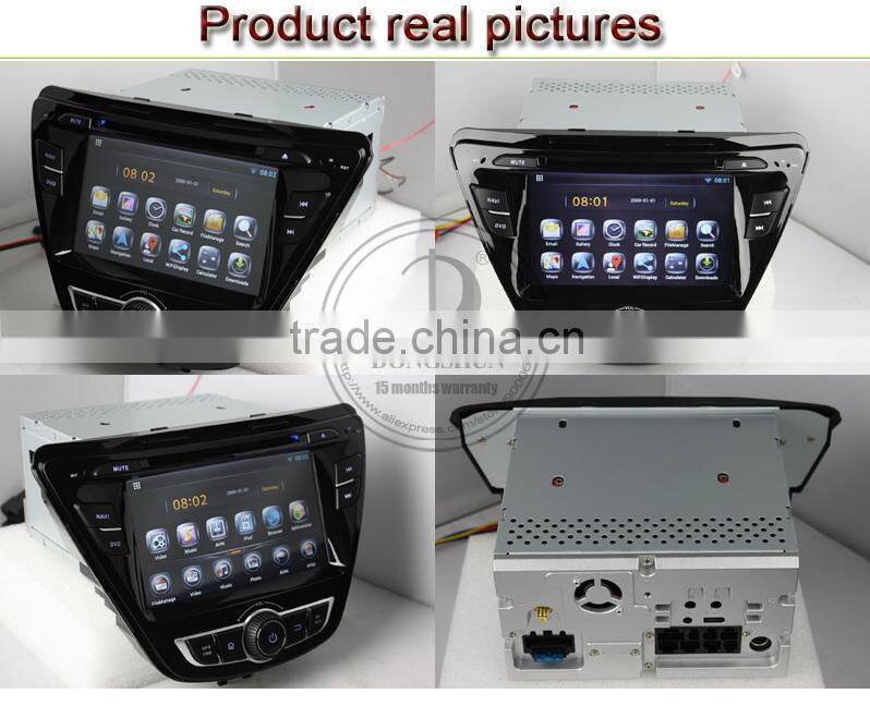 8" Hyundai Elantra 2014 pure android 4.2.2 car DVD GPS with WIFI/3G