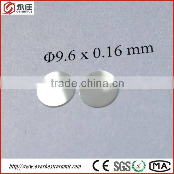 Thickness 0.16mm insulated Zirconia ceramic washer /shim/gasket
