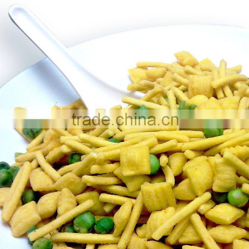 fried extruder snacks food machine in Meiteng machine