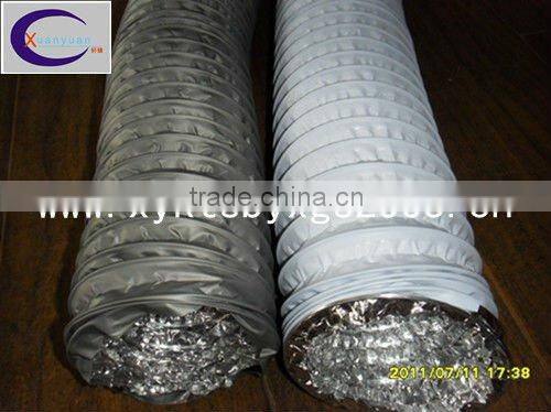 GREY SINGLE LAYER COMBI PVC FLEXIBLE VENT DUCTING OEM
