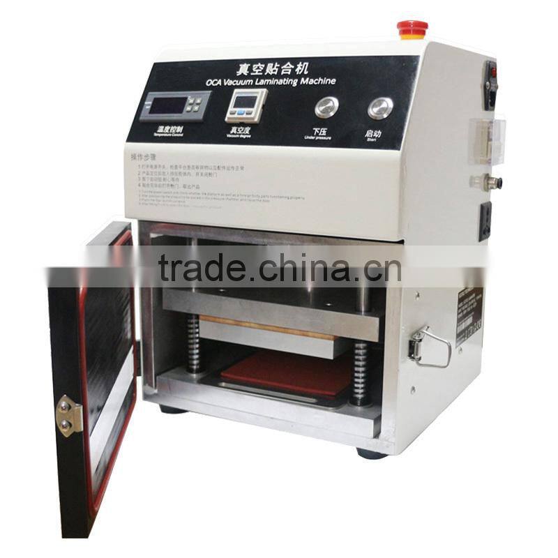 2015 Latest 3D laminating mobile lamination film machine for mobile LCD laminating