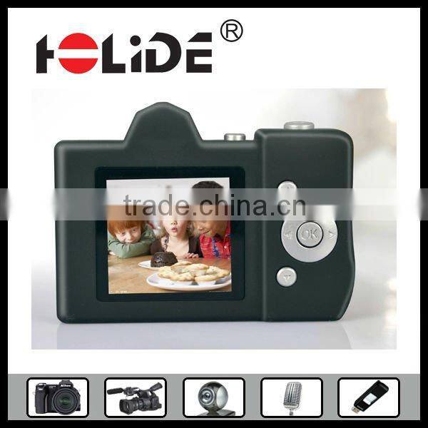 300k mini photo cameras with TF card and Rubber shell DC30ES