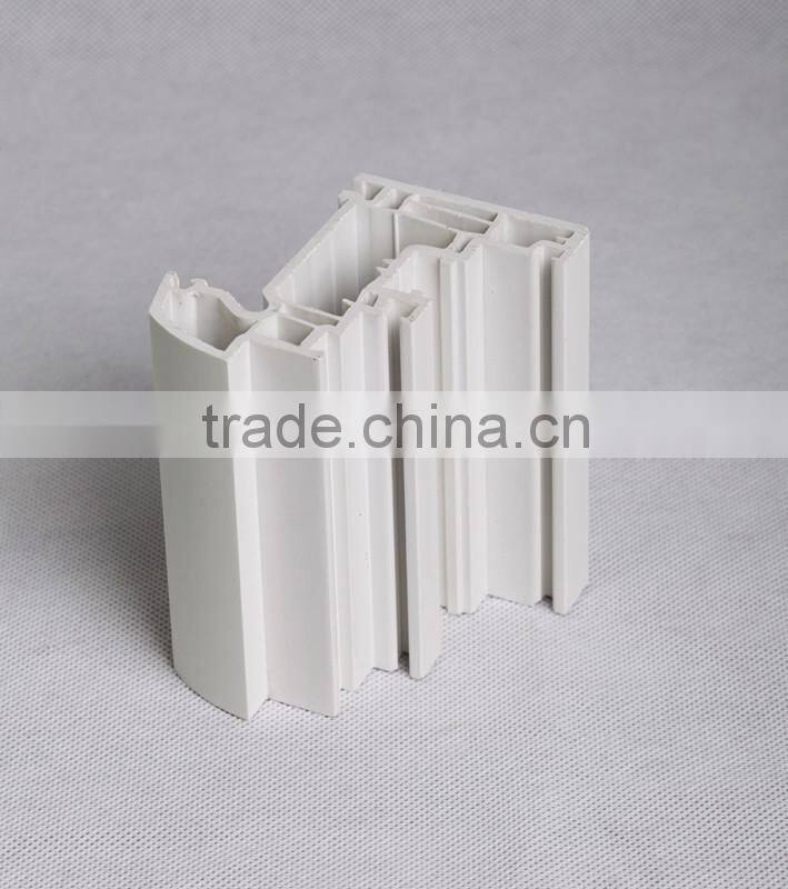 70 casement Europe style pvc window sash upvc plastic profiles