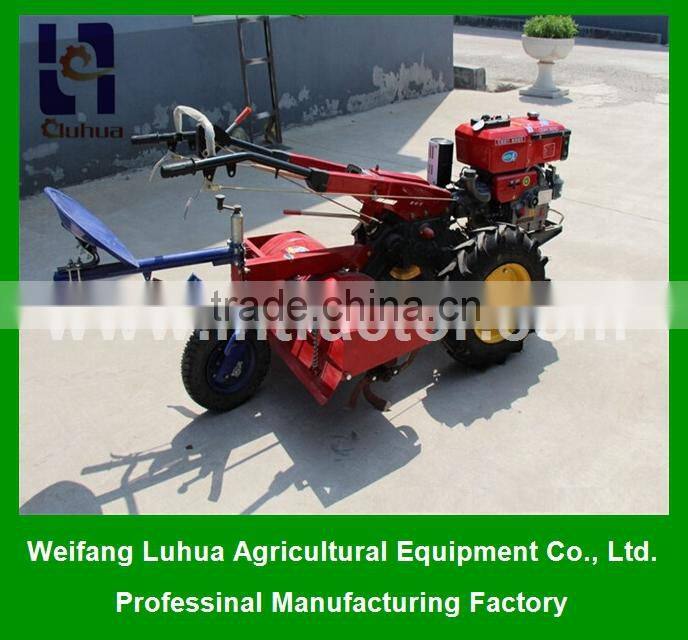 Tractor implements rotary tiller with seat for walking tractors hot sale