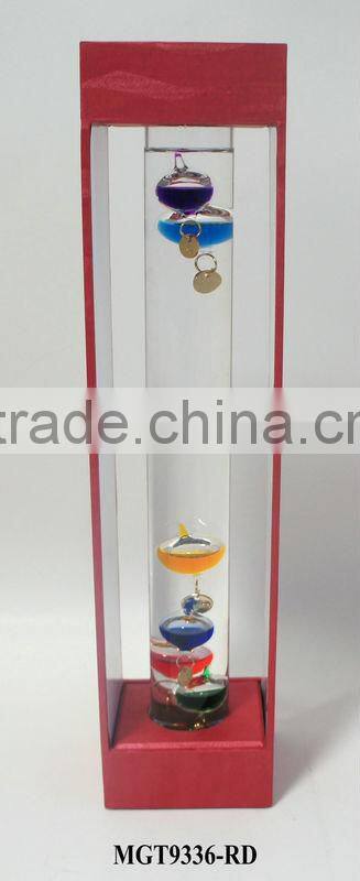 Galileo Thermometer with MDF