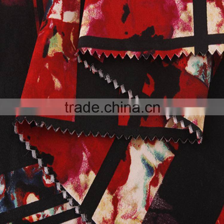 100% cotton fabric printing knit jesrey textiles china wholesale use for lady clothing