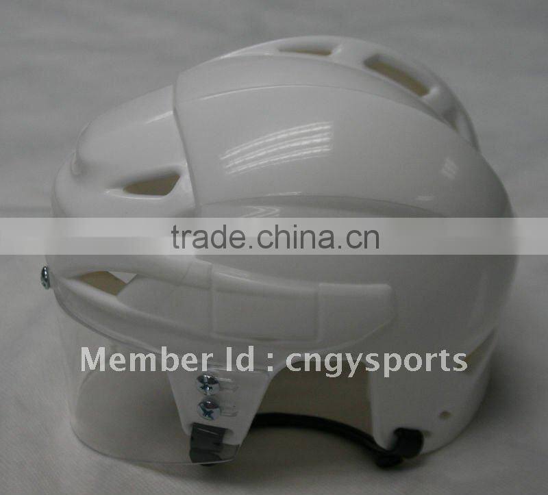 GY good merchantable quality mini ice hockey helmets with visor safe comfortable China Zhuhai supplier