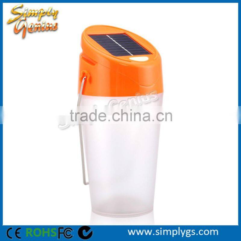 (hot)bottle shape ultra bright foladaway innovative sun-powered light