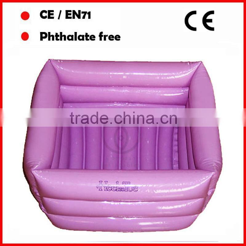 PVC inflatable foot bath / foot spa with logo for promtion