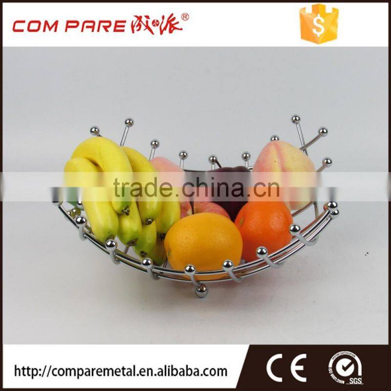 Black Metal Fruit Rack