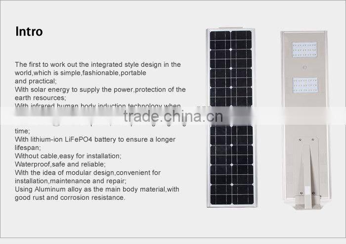 GH-SRL 030 Eco-friendly 30W/40W integrated all in one solar light for Africa